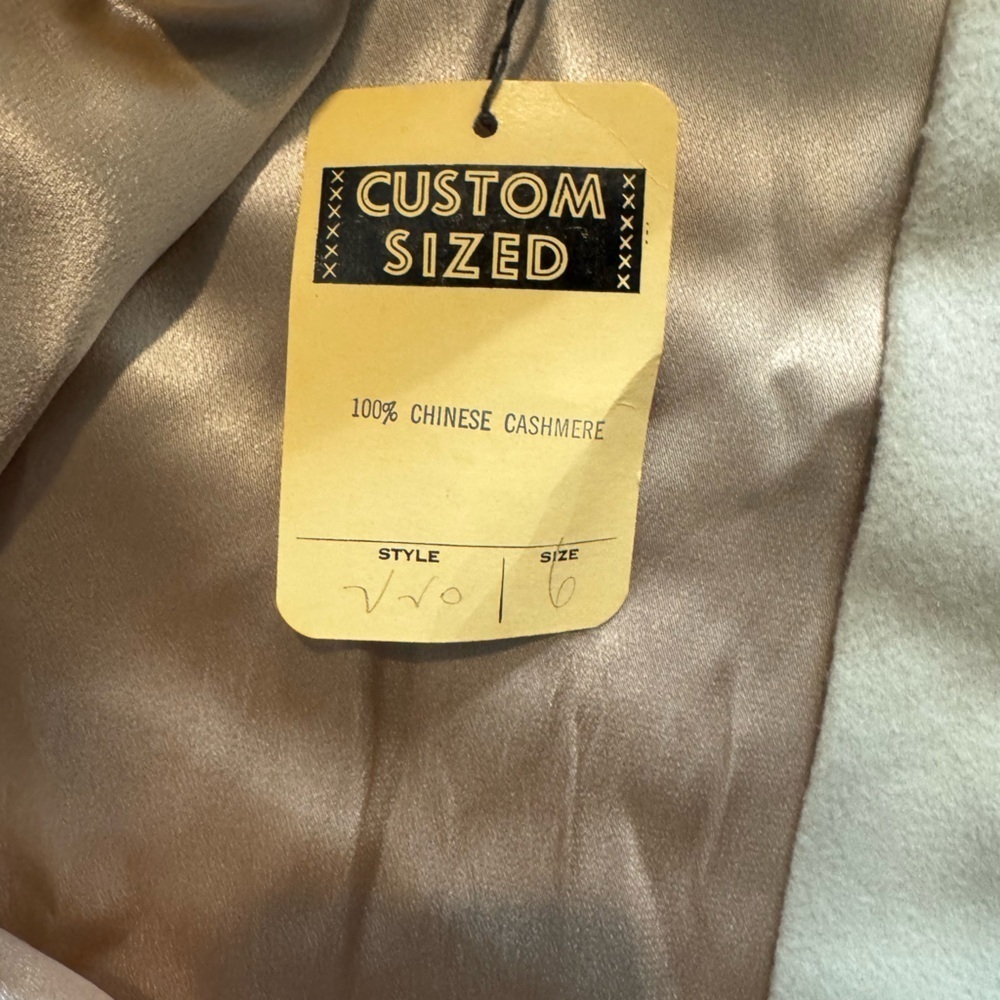 NWT 100% Cashmere Trench Coat - Picture 5 of 7
